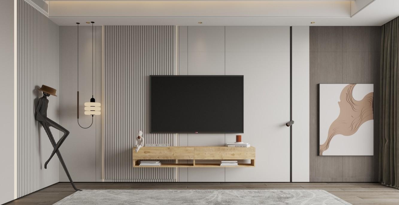 SITONA ТВ комода TOSCA - 140 × 30 × 30 см