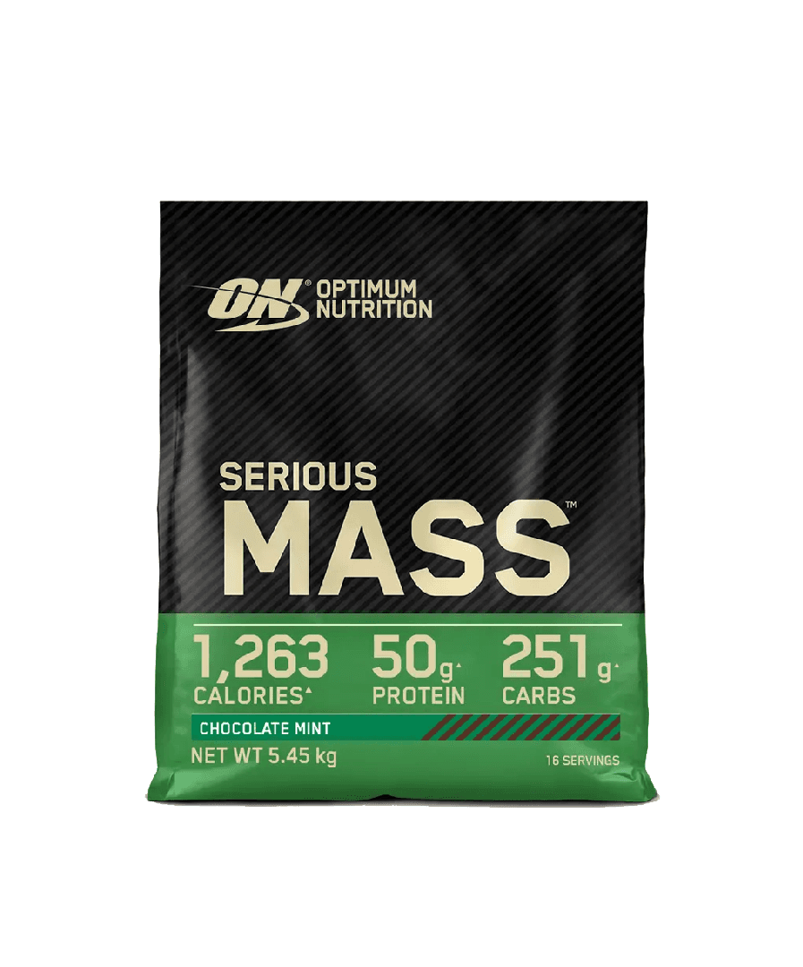 OPTIMUM NUTRITION Гејнер SERIOUS MASS, чоколадна мента, 5.5кг.