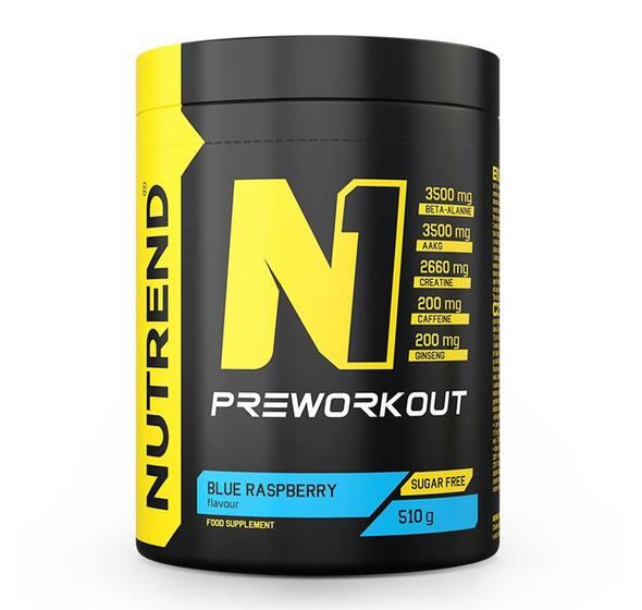 NUTREND Pre-Workout  N1 510г - Сина малина