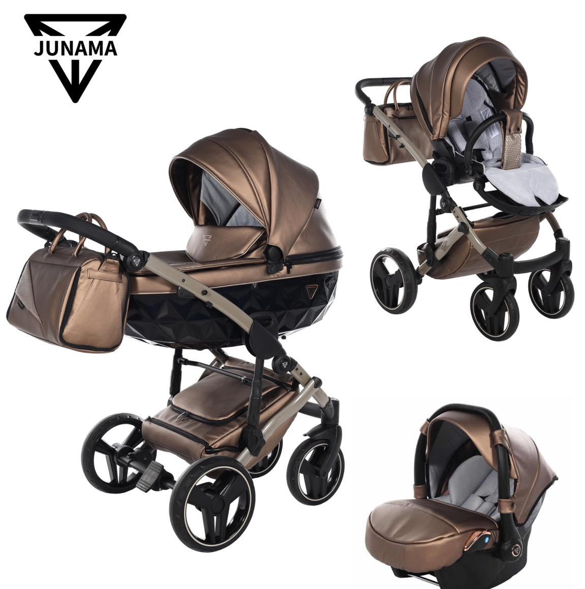 JUNAMA Количка 3-во-1 Fluo Line V2 дезен 03