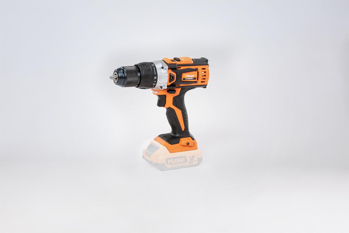 Villager Fuse безжична дупчалка VLP 5220-2BSC со 2 батерии