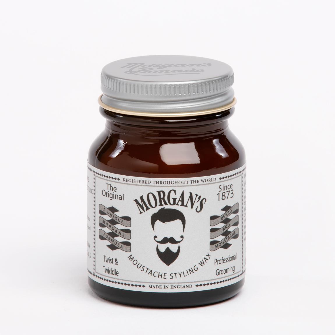 MORGAN'S POMADE Восок за обликување и виткање на мустаќи 50 г.