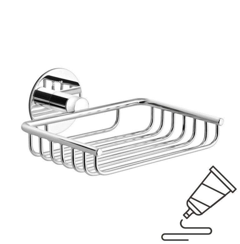 Aqua Form Сапуњерка Мрежа, Колекција Принц, Монтажа Со Лепење, Месинг Хромиран, 1033