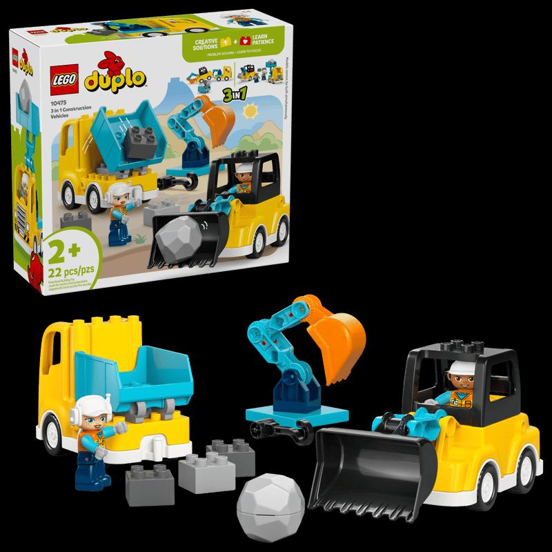 LEGO®  3 In 1 Construction Vehicles 10475 DUPLO