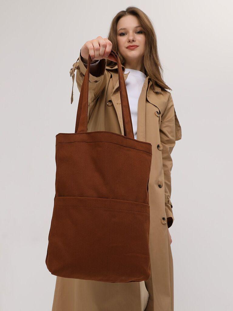 Женска чанта MyValice 2070, кафеава