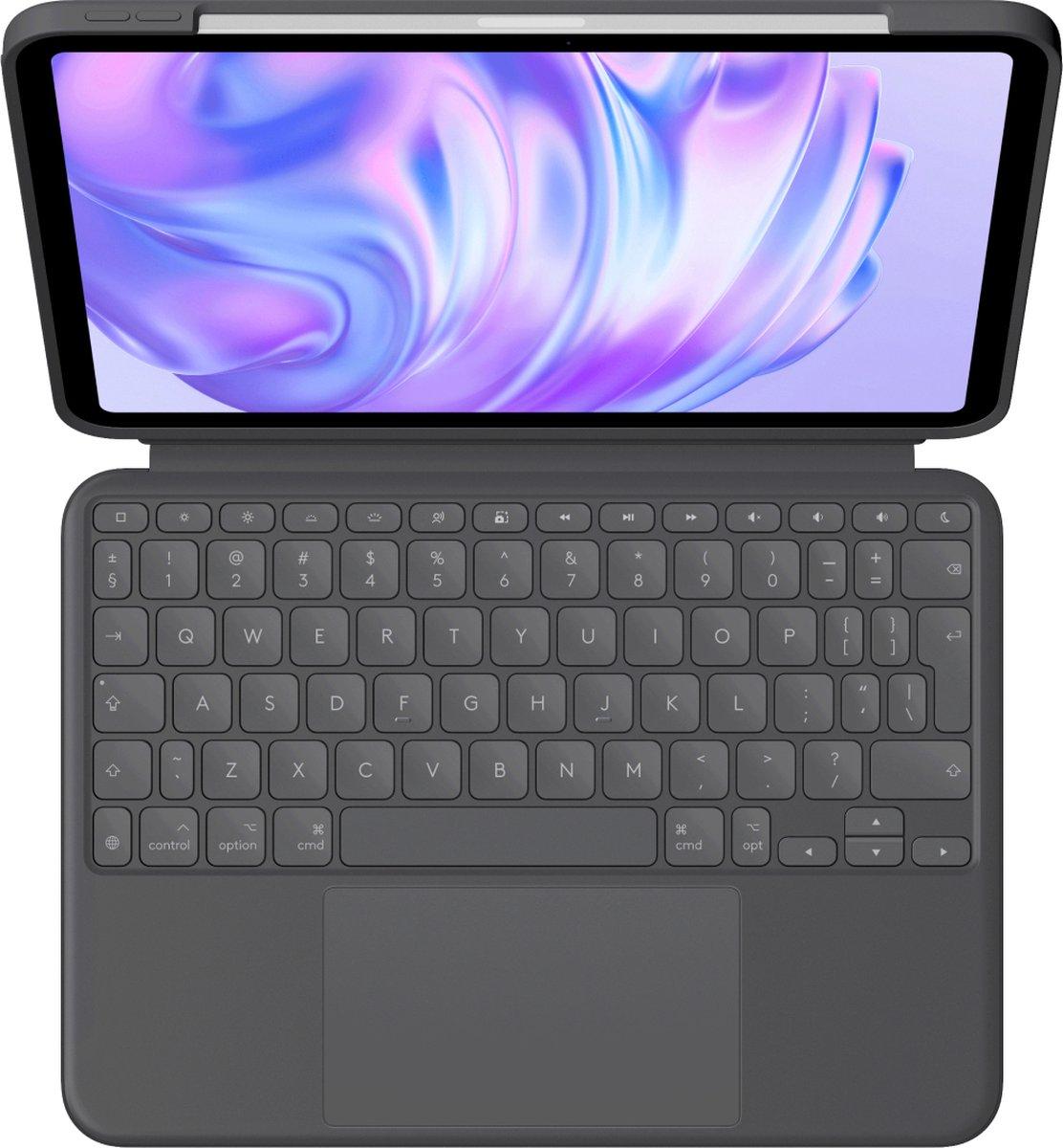Logitech Бежична Тастатура Combo Touch iPad Pro 11-inch (M4)-EMEA28-935 - Сива - US