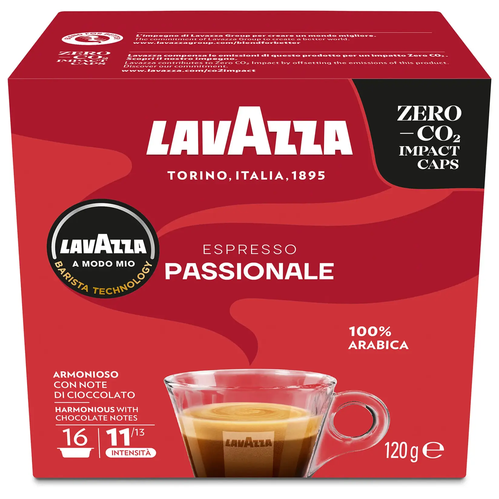 Капсули за кафе Lavazza Passionale, 16 парчиња