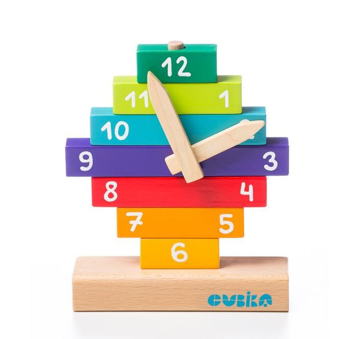 CUBIKA Дрвен часовник 10/1
