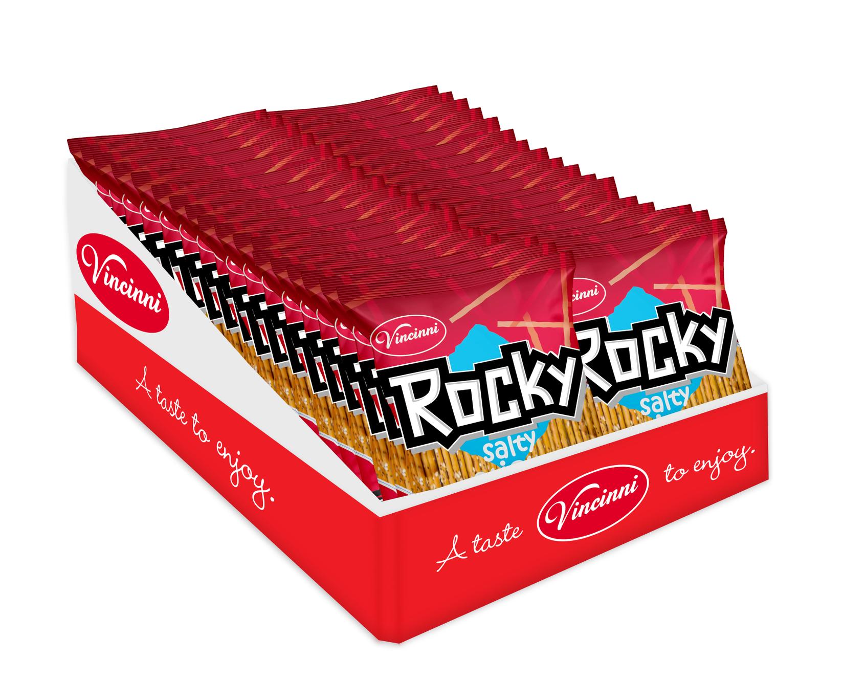Vincinni Роки солени стапчиња 50g, 1x32, Дисплеј