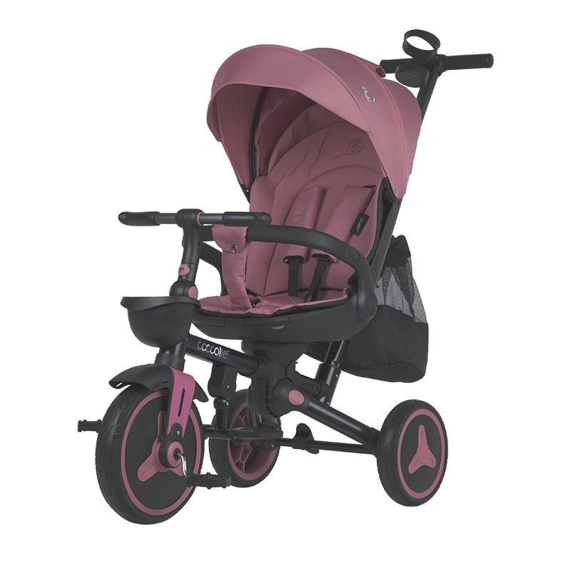 Coccolle Мултифункционален трицикл URBIO PLUS smoked pink