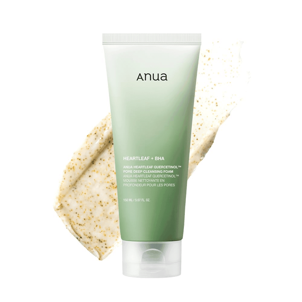 ANUA Heartleaf кверцетинол пена за длабоко чистење на лицето 150 ml