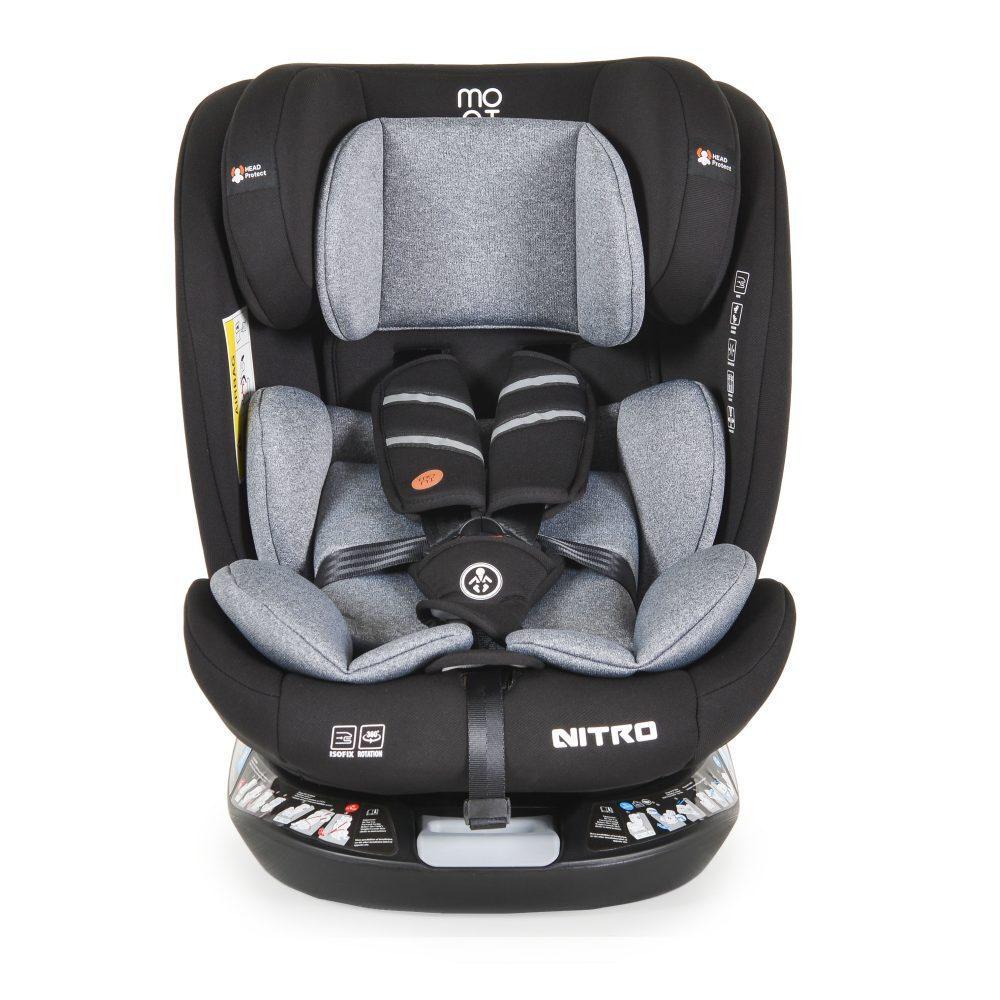 Moni Седиште Nitro Grey 40-150 см