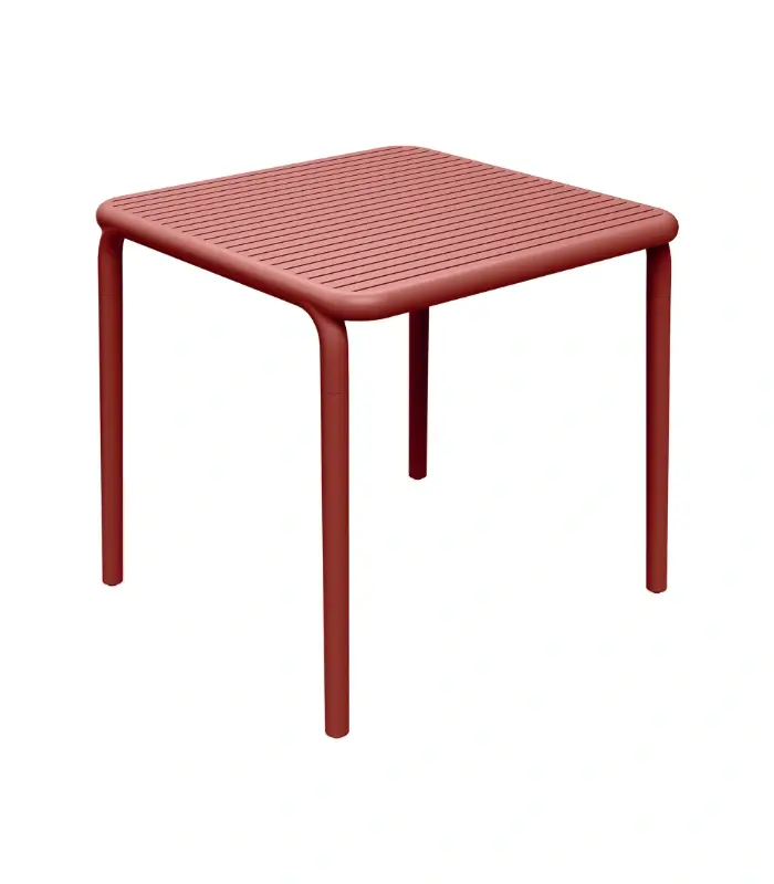 Трпезариска Маса Brene ФБРС888-3517У, Ретро Црвена