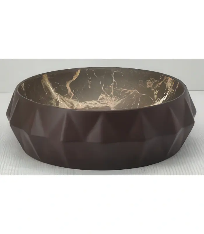 ERENZO Надграден мијалник 43x43x14 cm EB0522