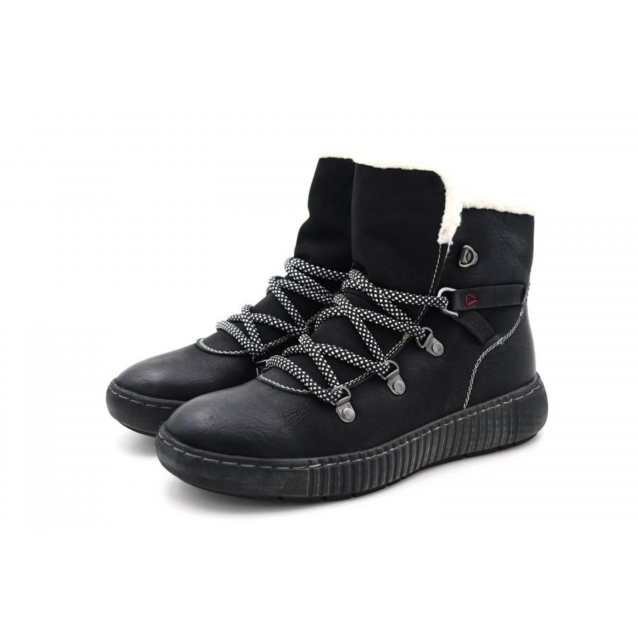 Super Женски кратки чизми со волна