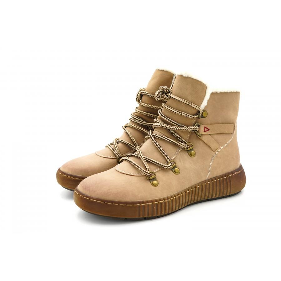 Super Женски кратки чизми со волна