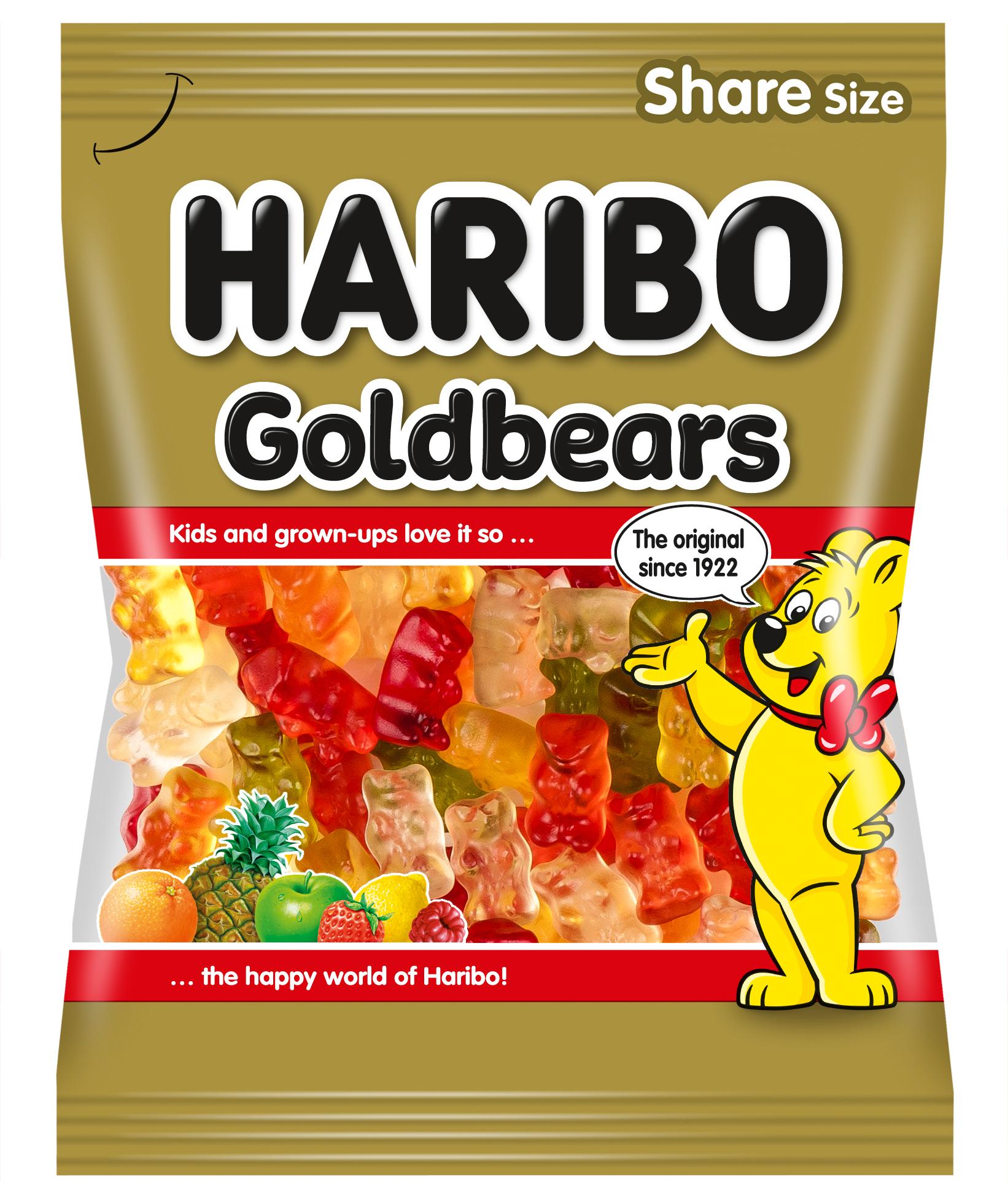 Haribo Гумени бонбони Goldbear