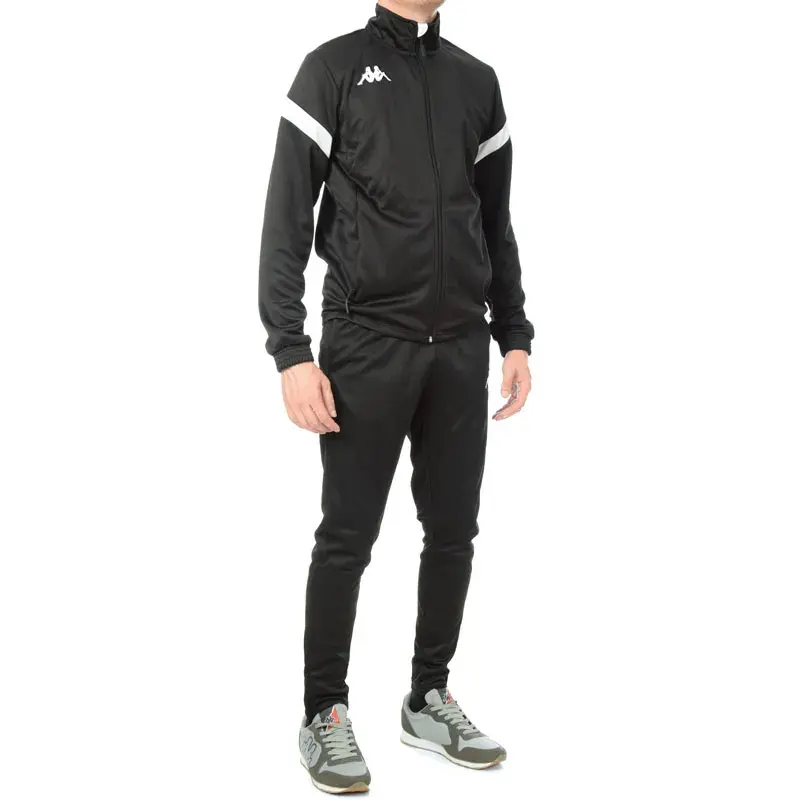 KAPPA Комплет Машки тренерки KAPPA4soccer Dalcito 321E1iw-A01 црни