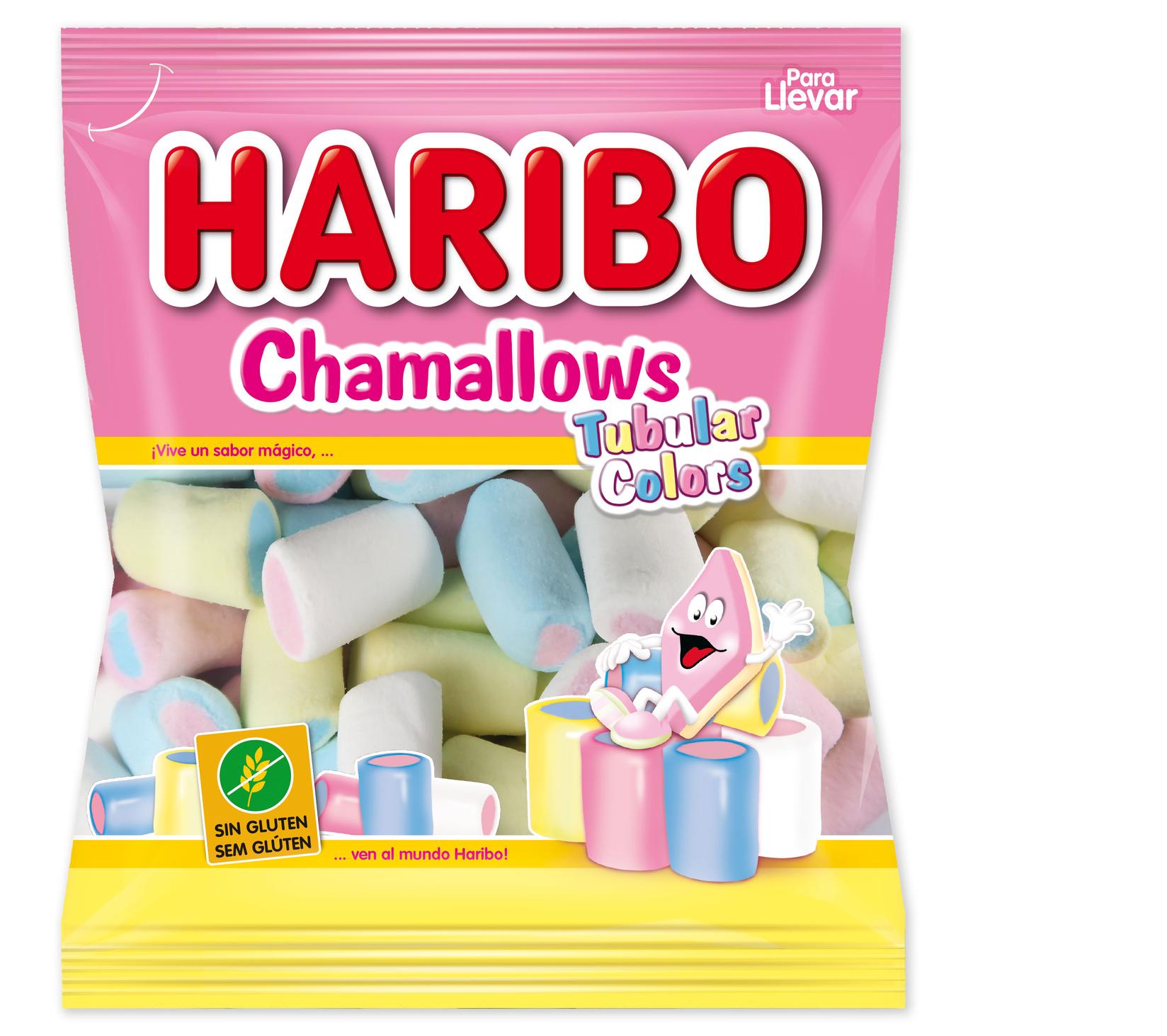Haribo Пенасти Бонбони Тубуларни Бои 90гр