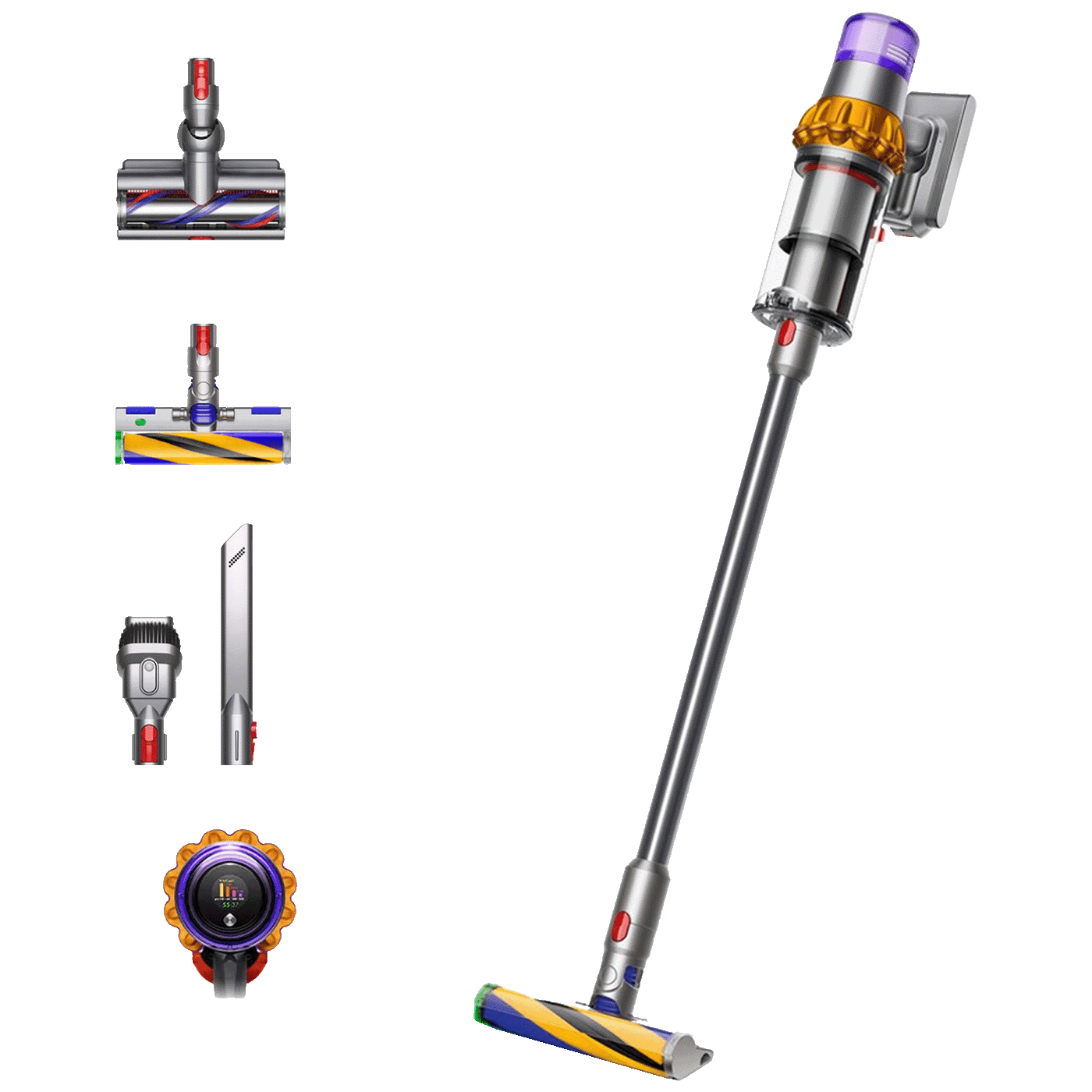 Dyson Правосмукалка Stick V15 Detect Absolute, сива