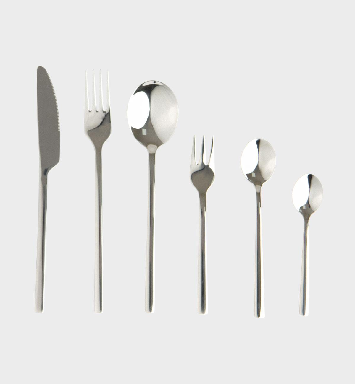 COMODITA HOME Сет Прибор За Јадење-36 Парчиња -Recta