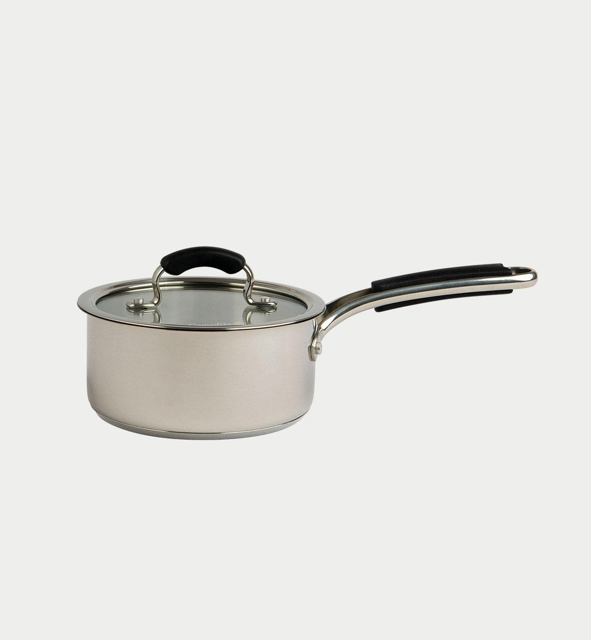 COMODITA HOME Тава Од Челик Со Стаклен Капак 24Cm Zoombo