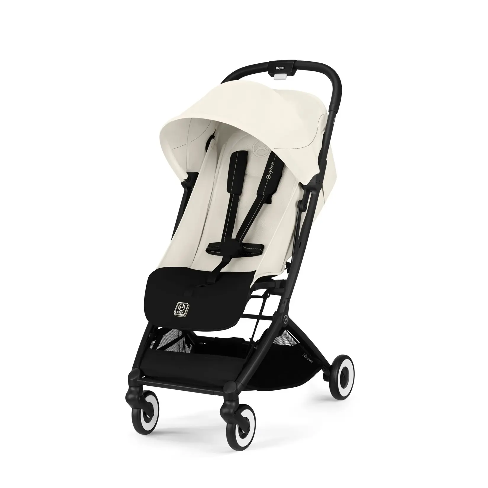 CYBEX Количка за бебе ORFEO BLK Canvas White | беж