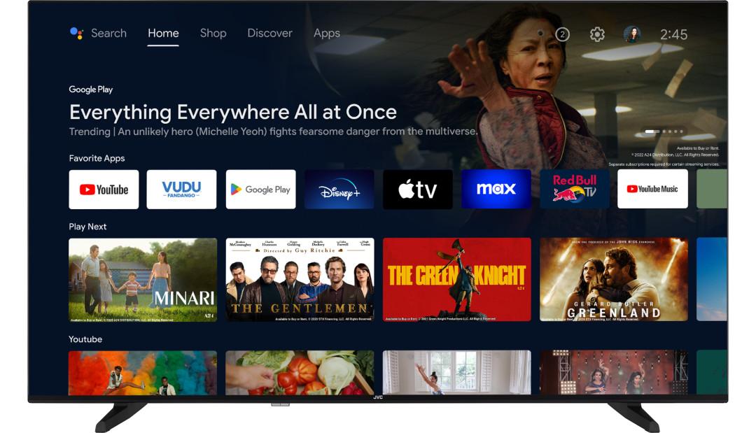 JVC телевизор LT-55VA3300 55", паметен, 3840x2160, UHD 4K, црн