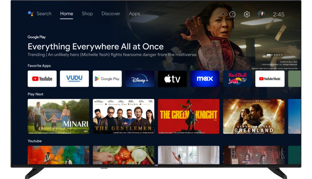 JVC Телевизор LT-65VA3300 65", SMART, 3840X2160, UHD 4K, црн