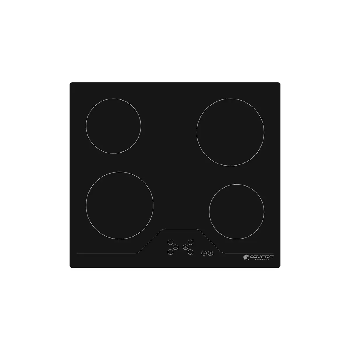 Вградена плоча за готвење Favorit BIH-40 од стаклокерамика