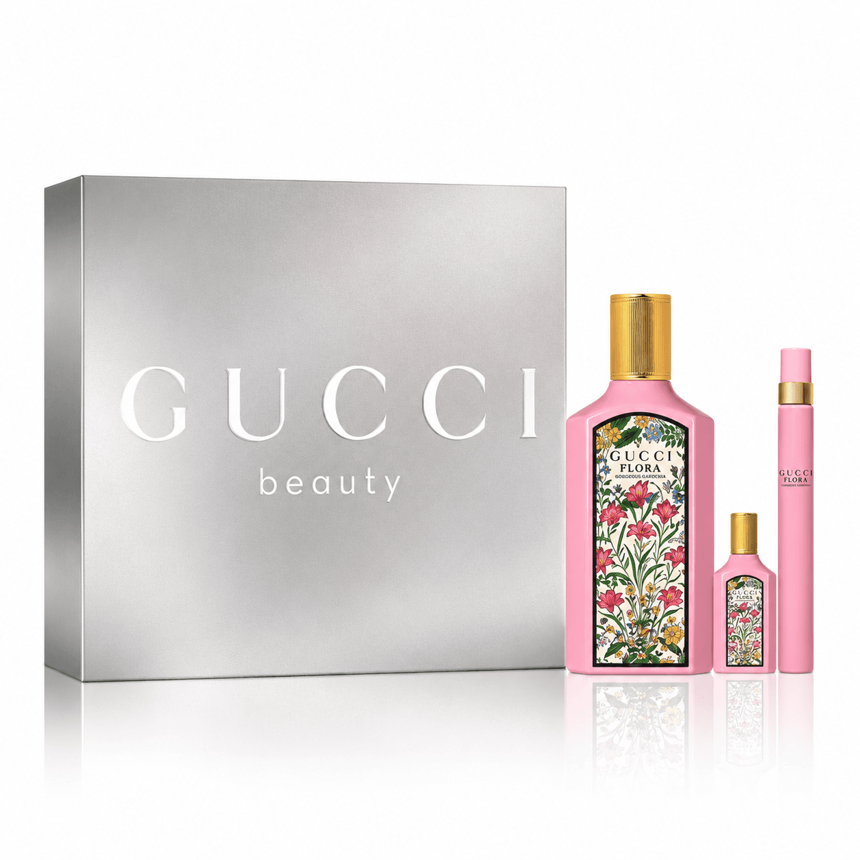 GUCCI Женски парфемски сет Flora Gorgeous Gardenia EDP 100ml+ 10ml+ miniature 5ml