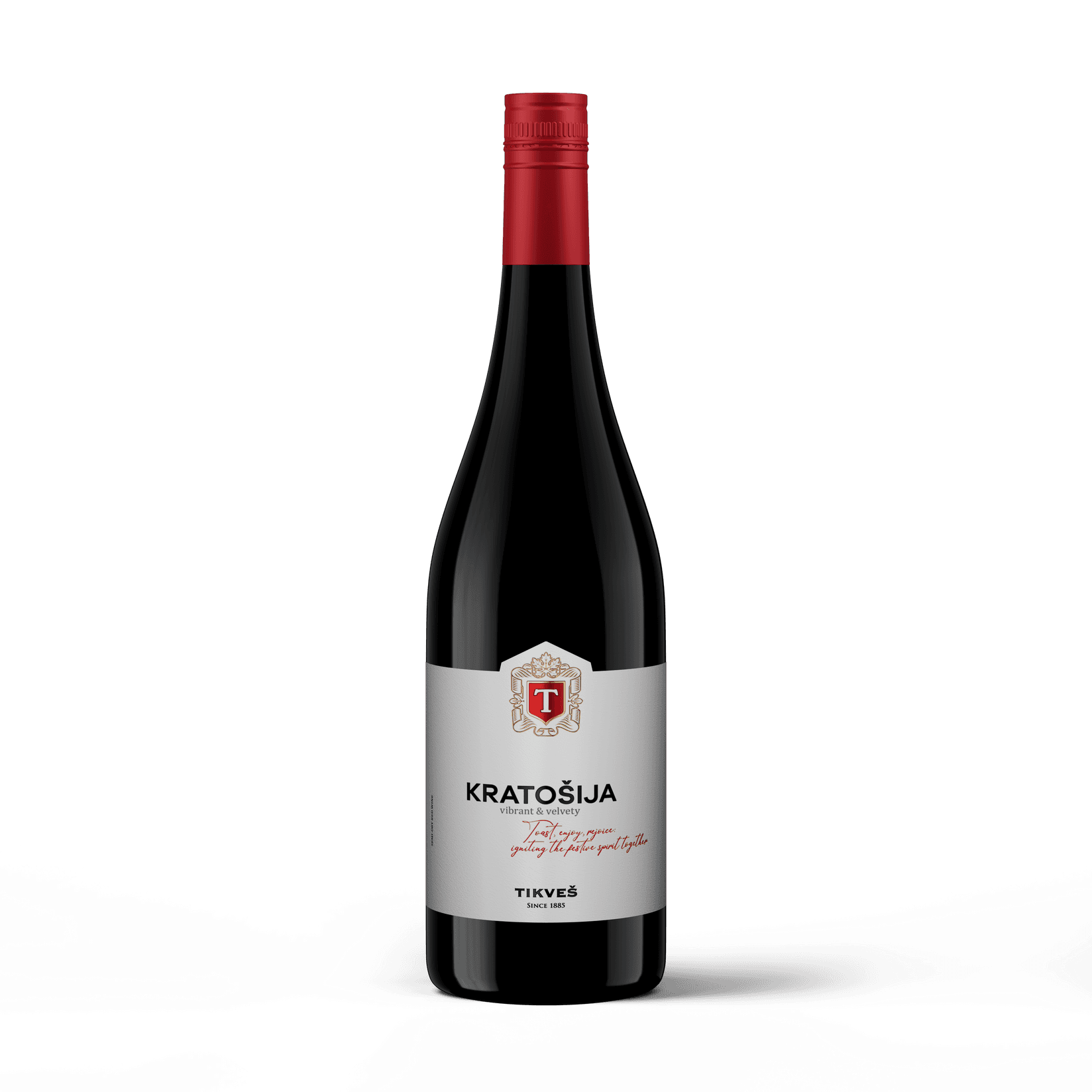 ТИКВЕШ Црвено вино Класик Кратошија 0.75L