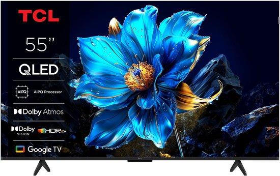 TCL Smart Телевизор P71K 55" QLED 4K ULTRA HD Модерен Дизајн и Моќна Технологија