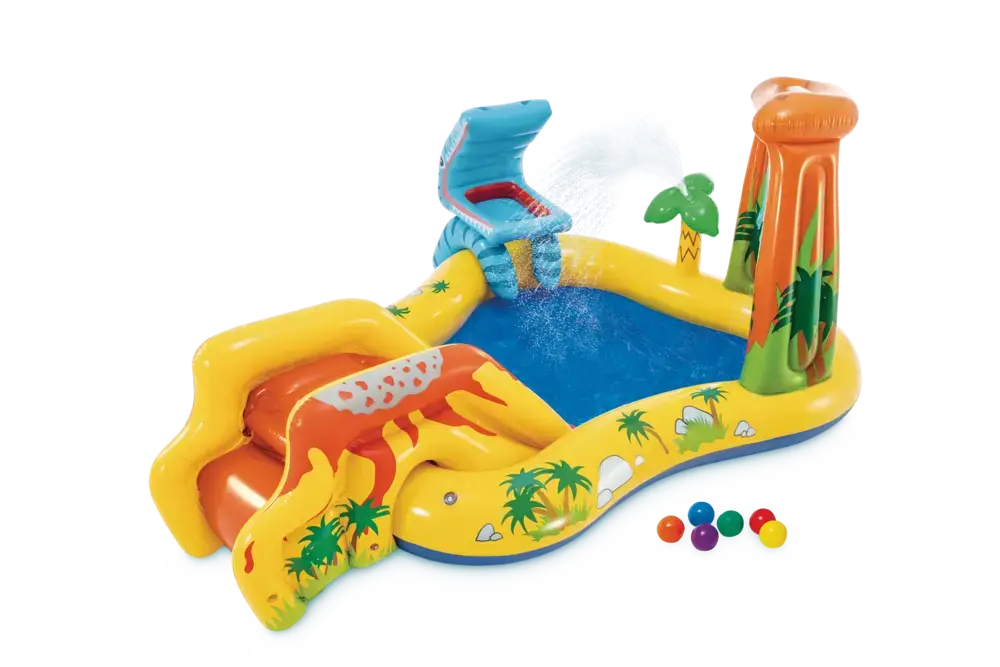 INTEX Детски базен 2,49 x 1,91 x 1,09 Dinosaurus Play Center