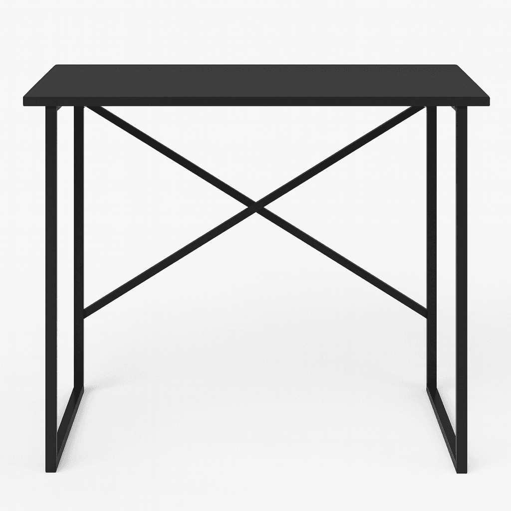 Биро со метална конструкција Бостон - антрацит