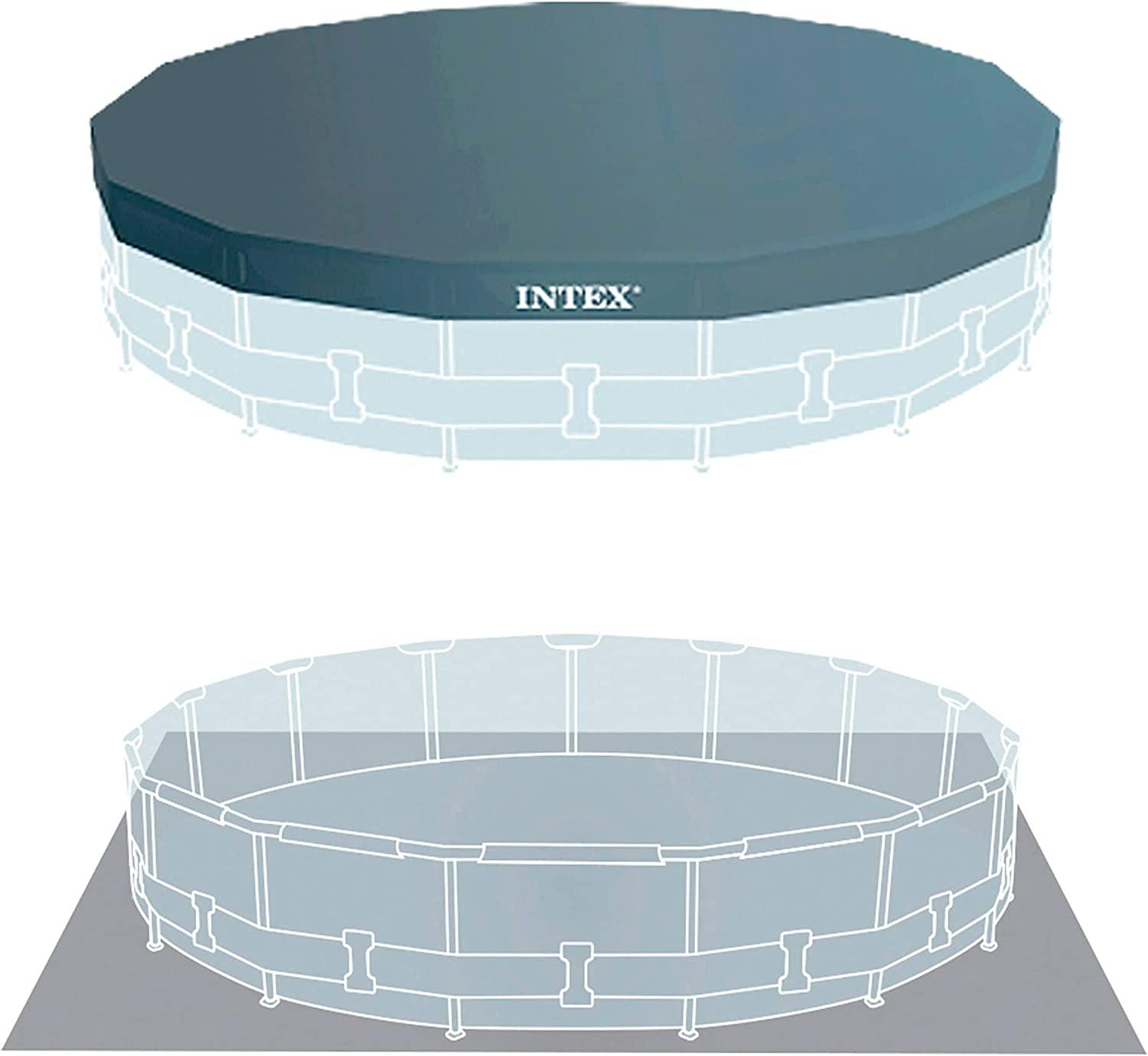 Selected image for INTEX Базен со пумпа, филтер, скала, подлога и покривка 5,49 x 2,74 x 1,32 Ultra XTR