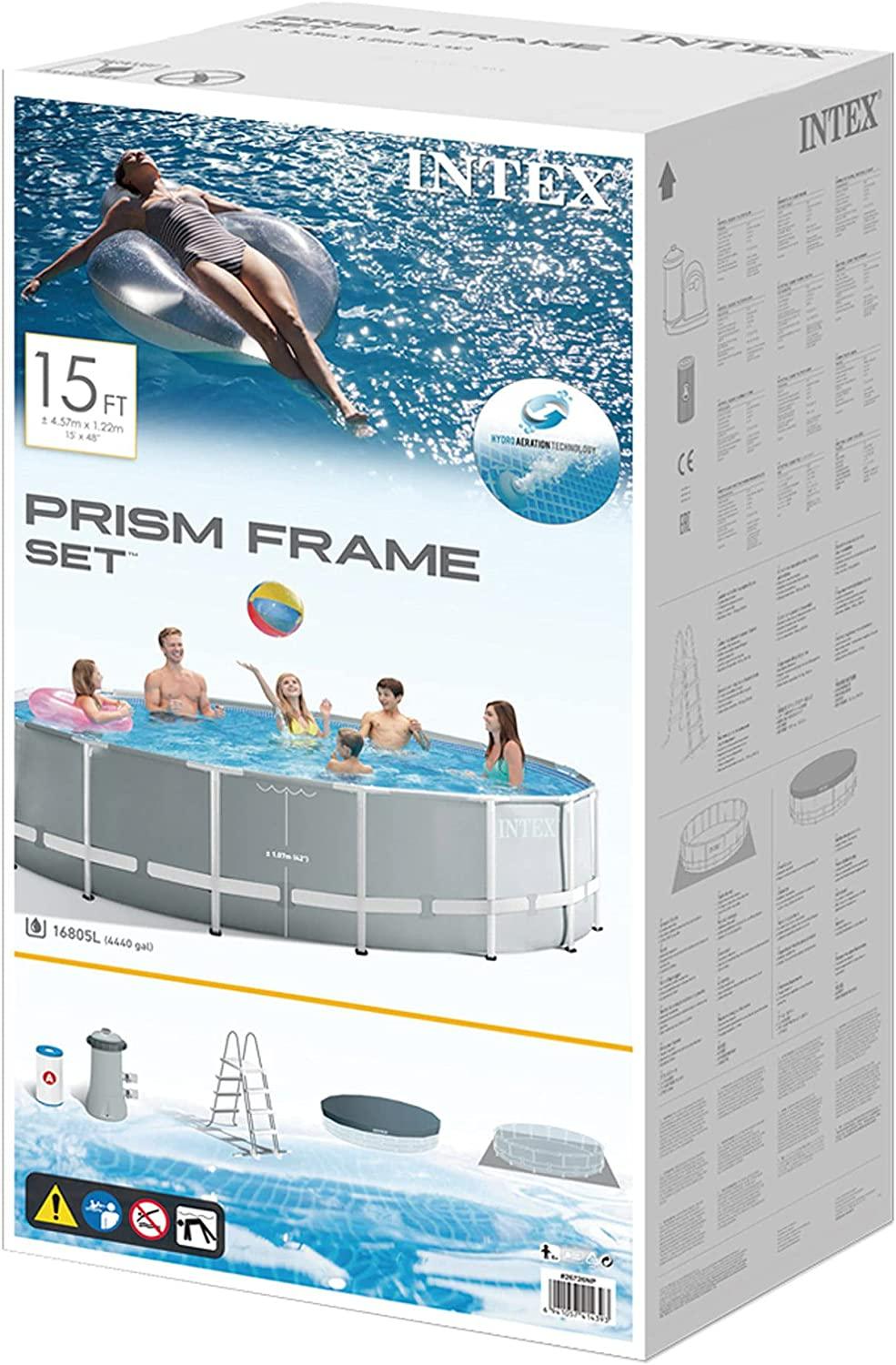 Selected image for INTEX Базен со метална рамка PRISM FRAME 4,57 X 1,22