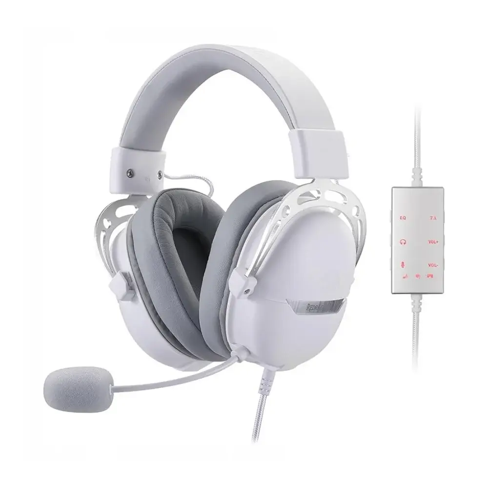 Слушалки за игри Redragon Aurora, бели