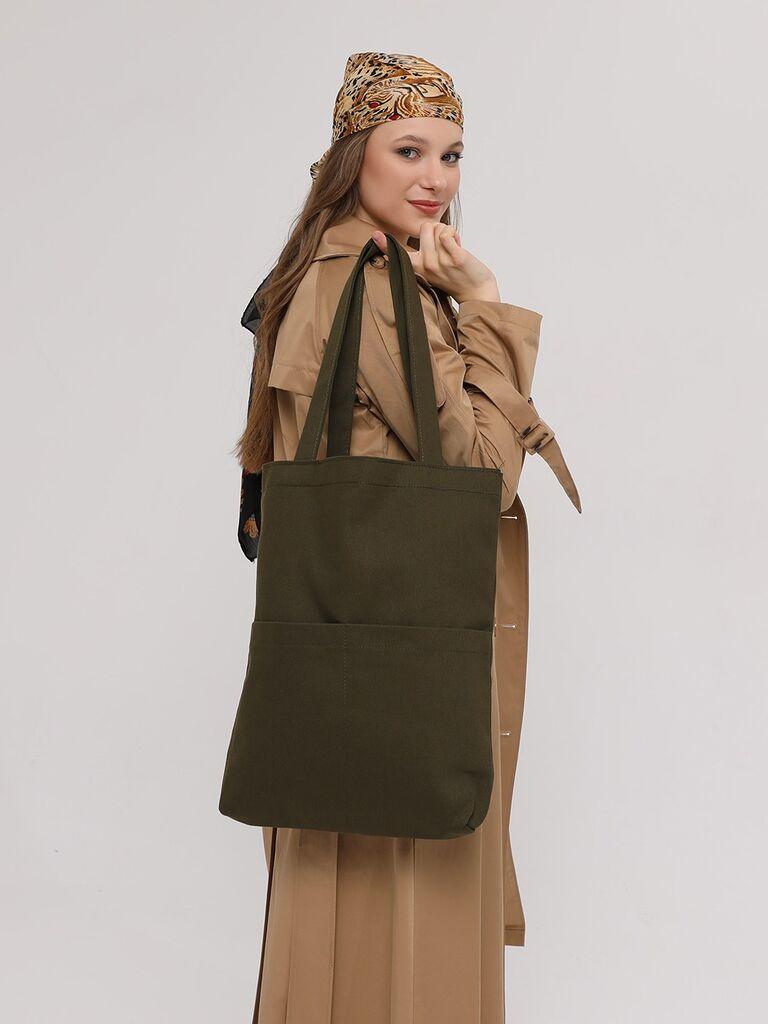 Женска чанта MyValice 2071, темно зелена