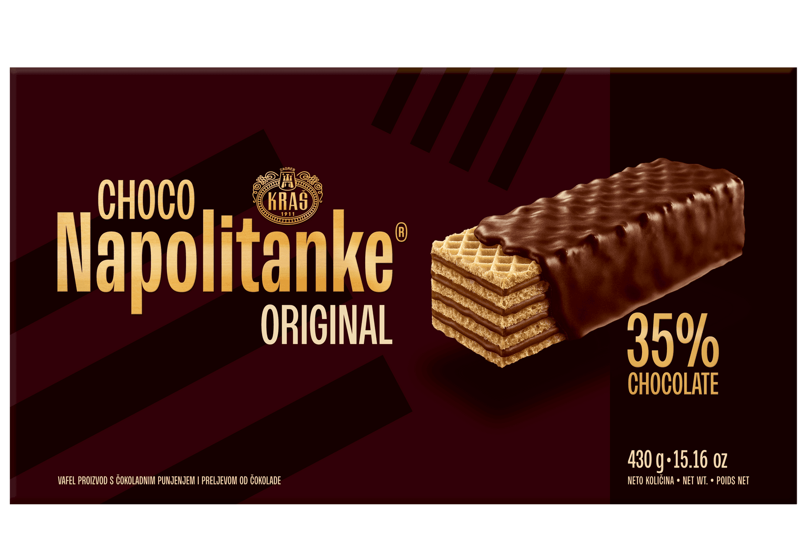 KRAŠ Наполитанка чок.430г 7/1 (135)