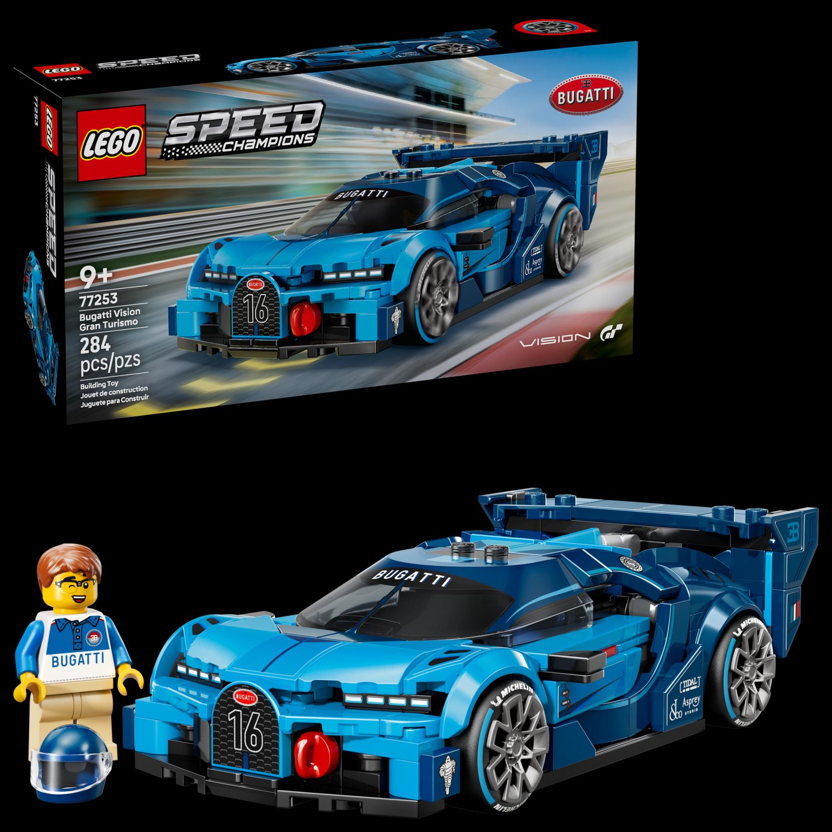 LEGO® SPEED CHAMPIONS 77253 Bugatti Vision GT хипер спортски автомобил