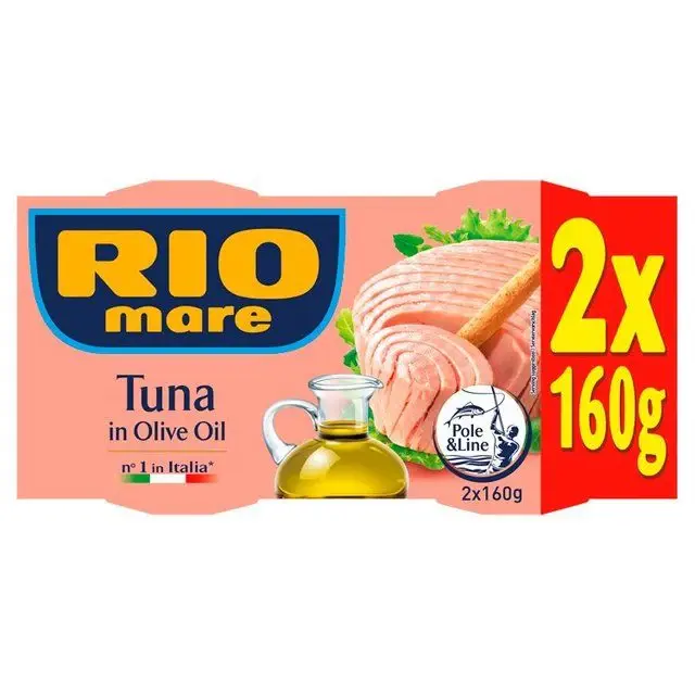 RIO MARE Туна во маслиново масло 160г 2/1