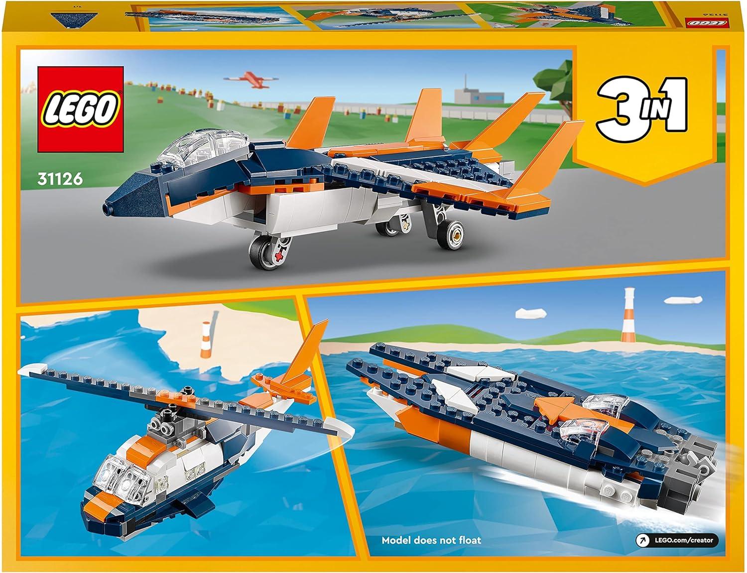 LEGO® Creator 31126 Суперсоничен авион