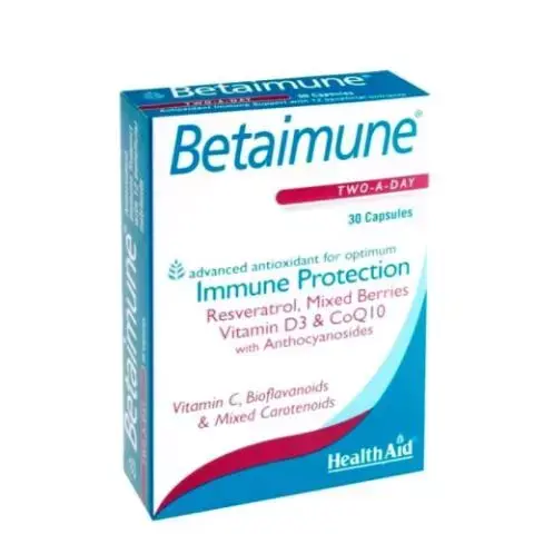 HEALTHAID Капсули Betaimune, сет 2 x 30 капсули
