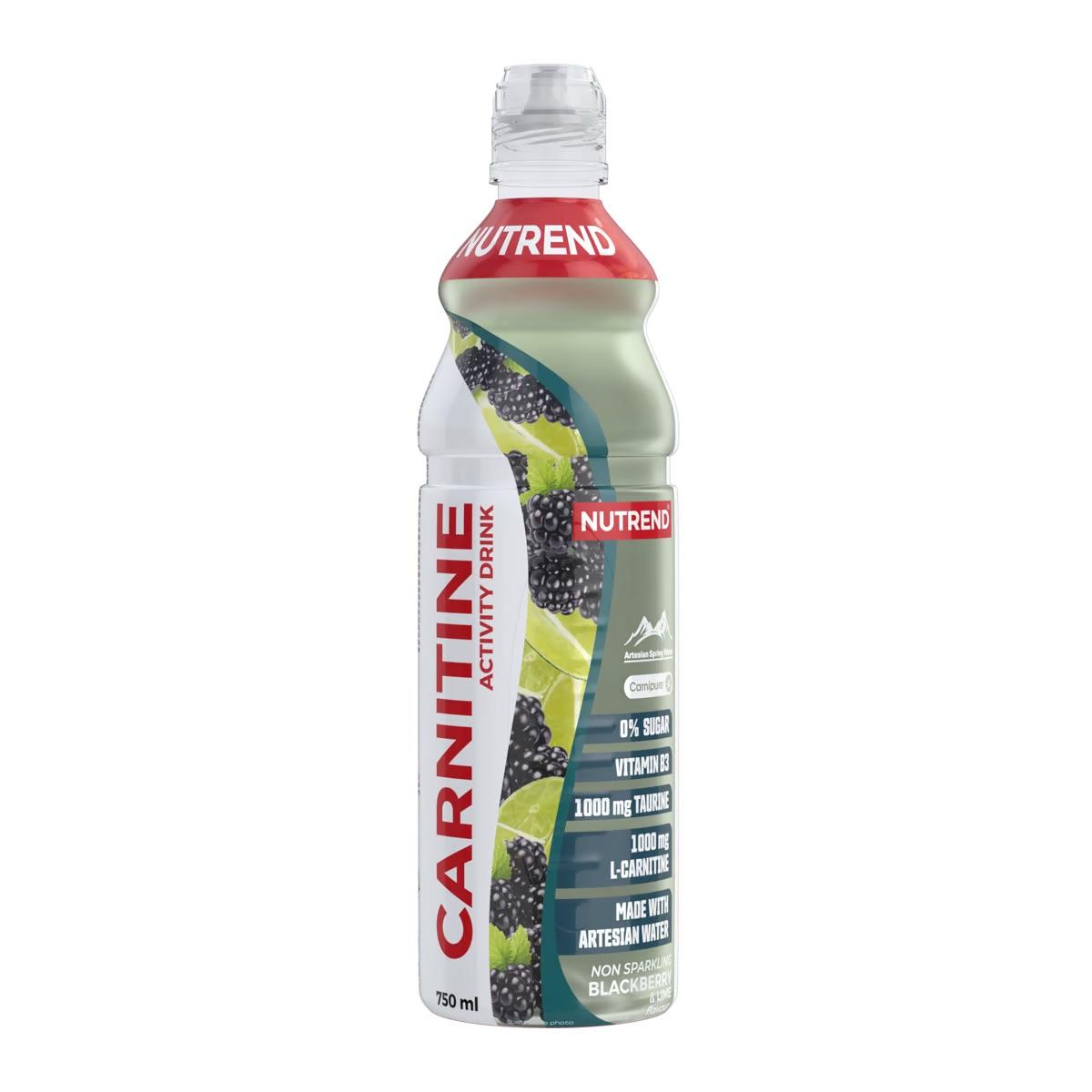 Nutrend Пијалок Carnitine  750ml, Blackberry Lime (без кофеин)