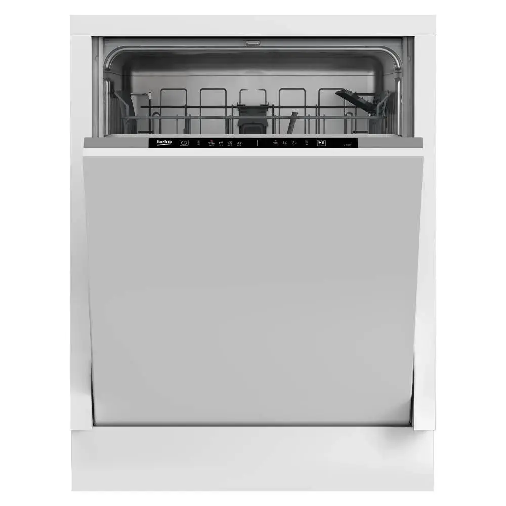 BEKO DIN34330 Вградена машина за миење садови, бела