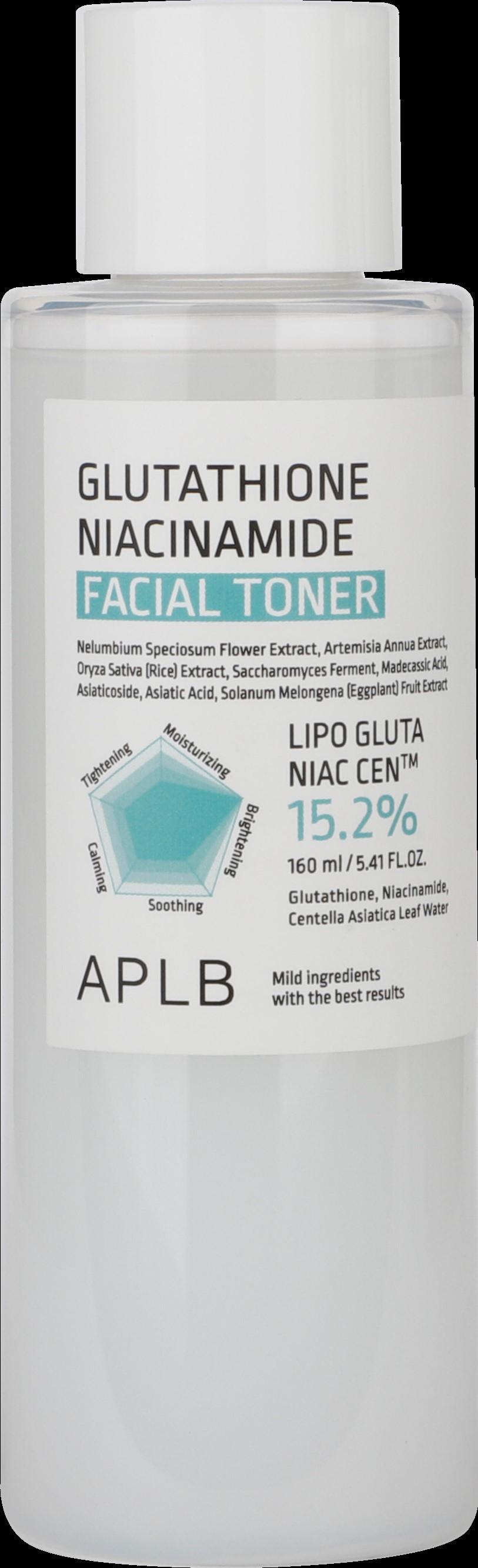 APLB Glutathione Niacinamide Facial Тонер 160ml