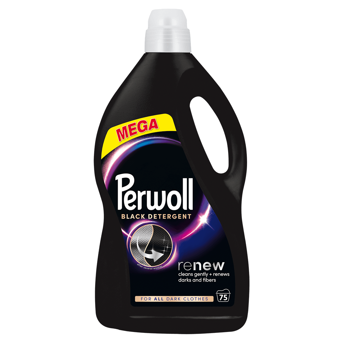 PERWOL Течен детергент за темни алишта Black 3750ml