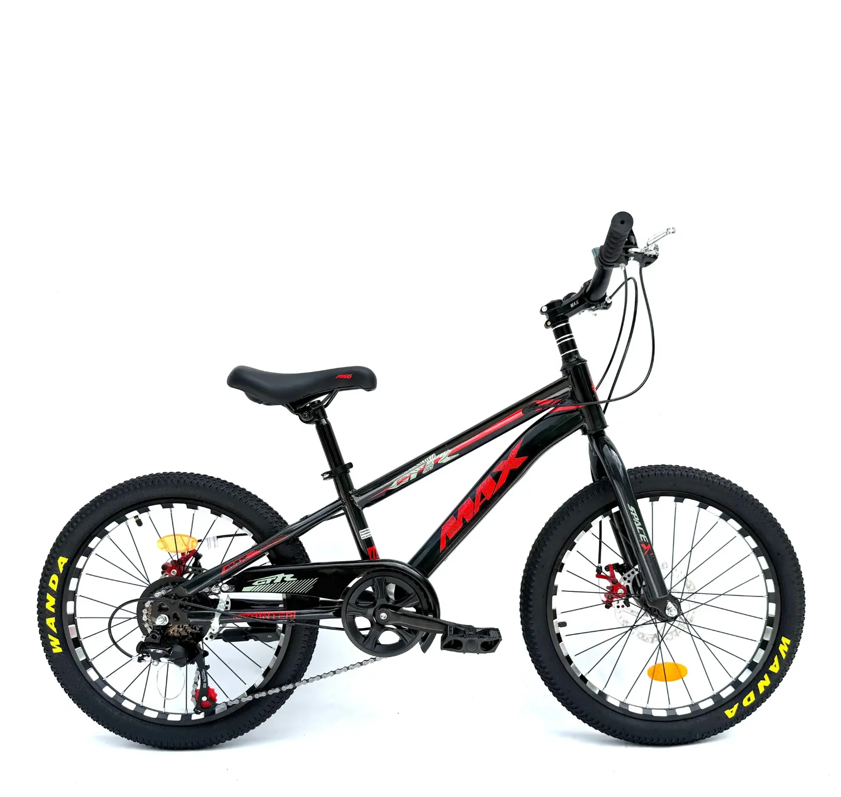 Max Велосипед gtr Црн 11.0 20"