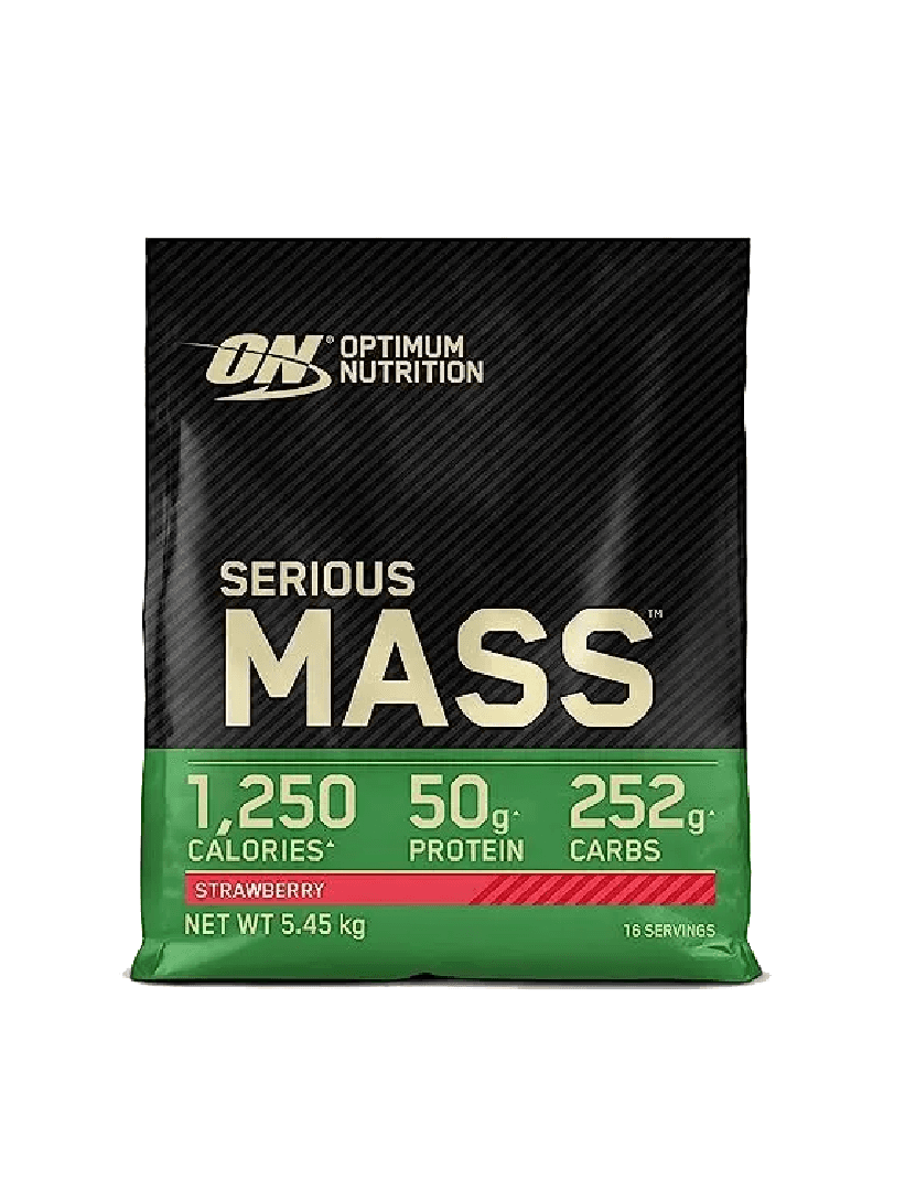 OPTIMUM NUTRITION Гејнер SERIOUS MASS, јагода, 5.5кг.